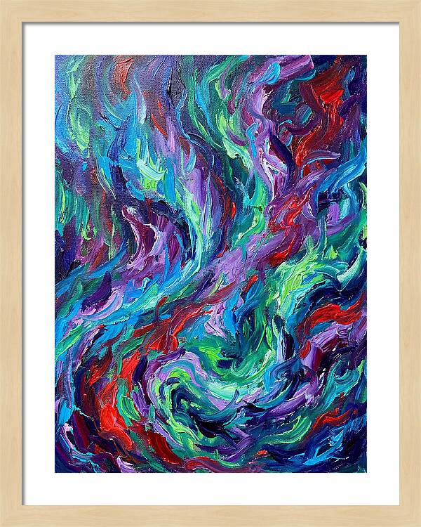 Aurora Borealis Swirl