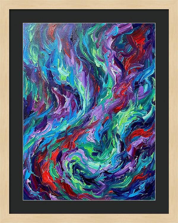 Aurora Borealis Swirl