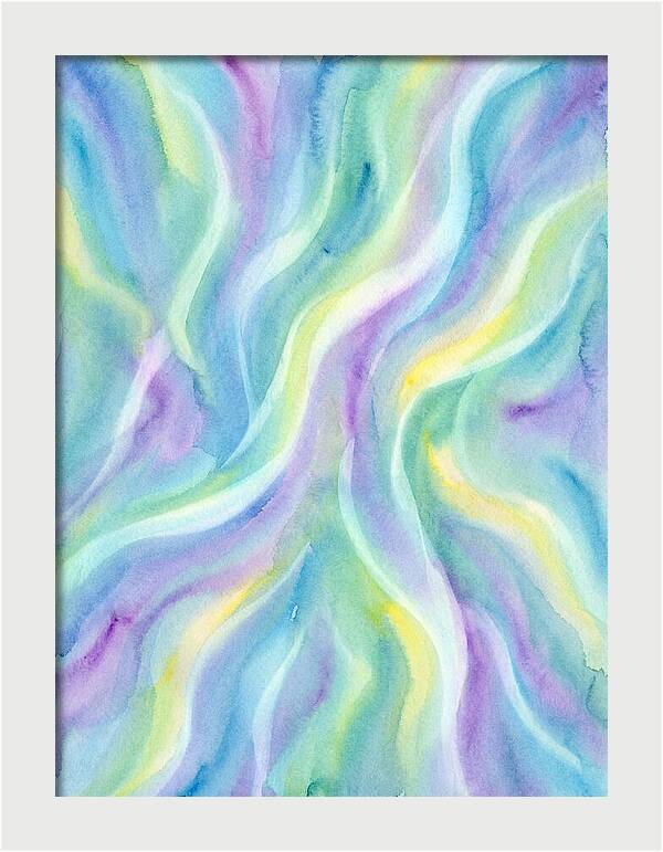 Aurora Dreamscape Watercolor
