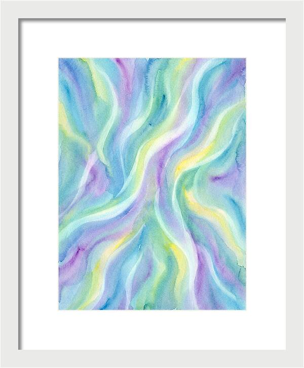 Aurora Dreamscape Watercolor