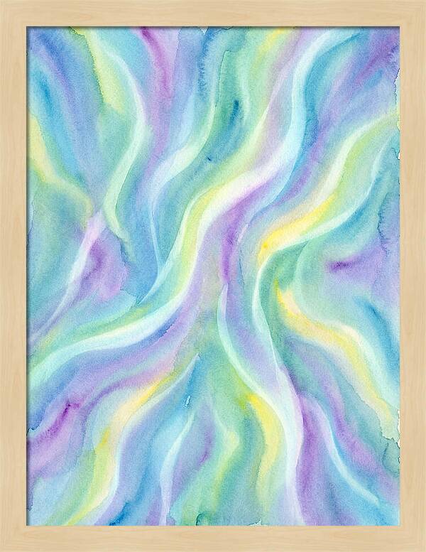 Aurora Dreamscape Watercolor