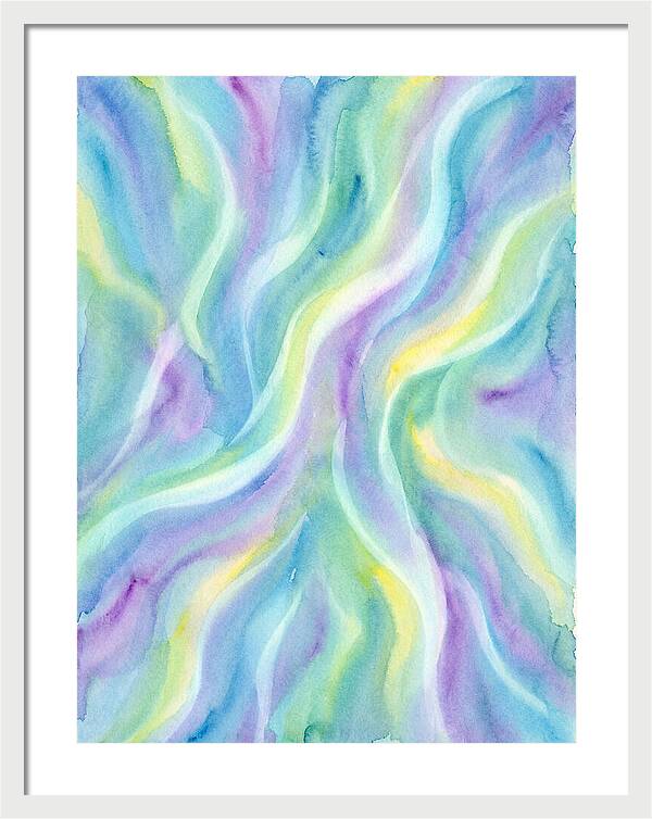 Aurora Dreamscape Watercolor