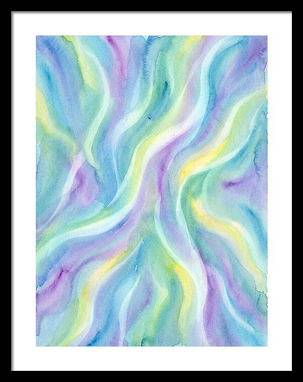 Aurora Dreamscape Watercolor