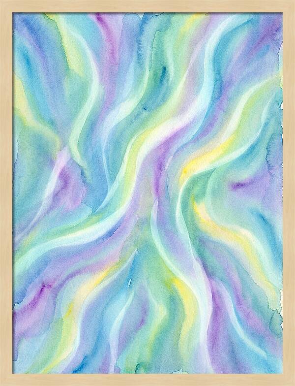 Aurora Dreamscape Watercolor