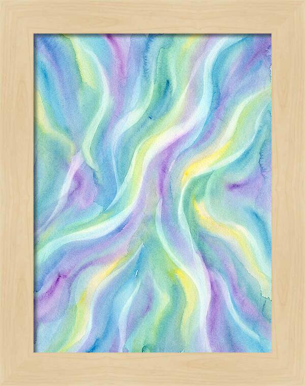 Aurora Dreamscape Watercolor