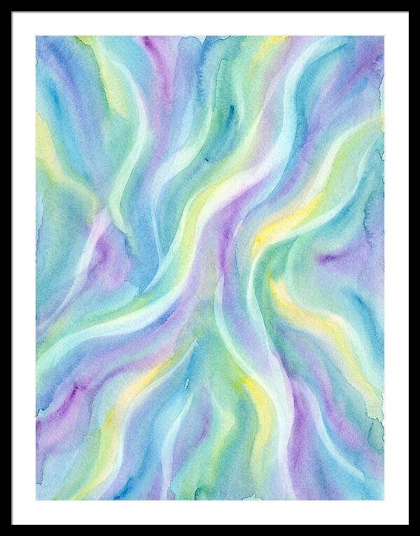 Aurora Dreamscape Watercolor