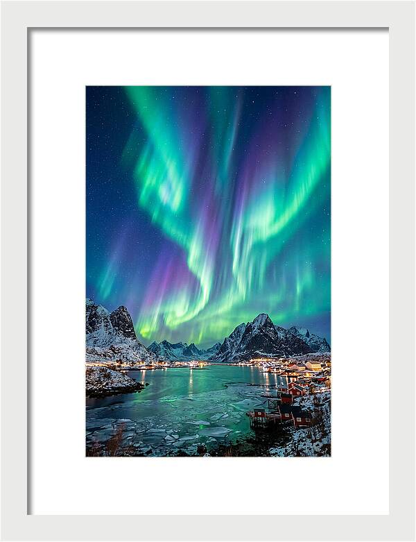 Aurora Over Lofoten Islands