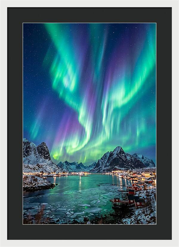 Aurora Over Lofoten Islands