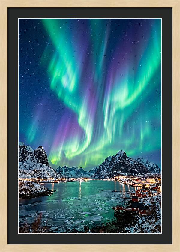 Aurora Over Lofoten Islands