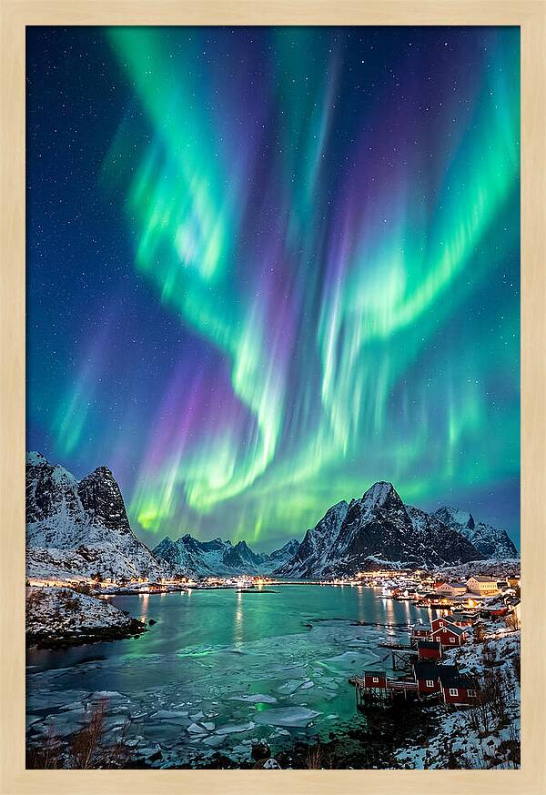 Aurora Over Lofoten Islands