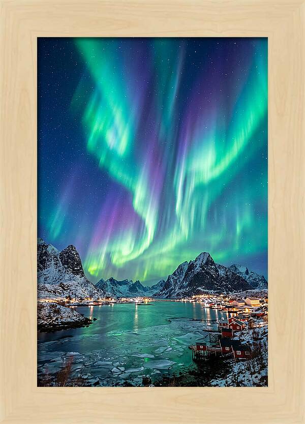 Aurora Over Lofoten Islands
