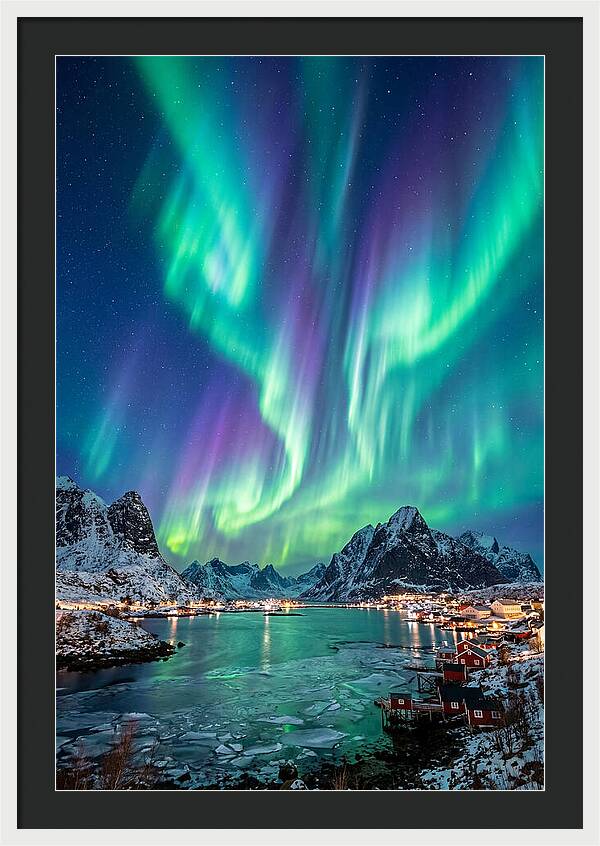 Aurora Over Lofoten Islands