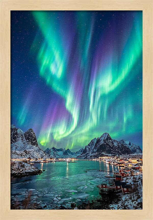 Aurora Over Lofoten Islands