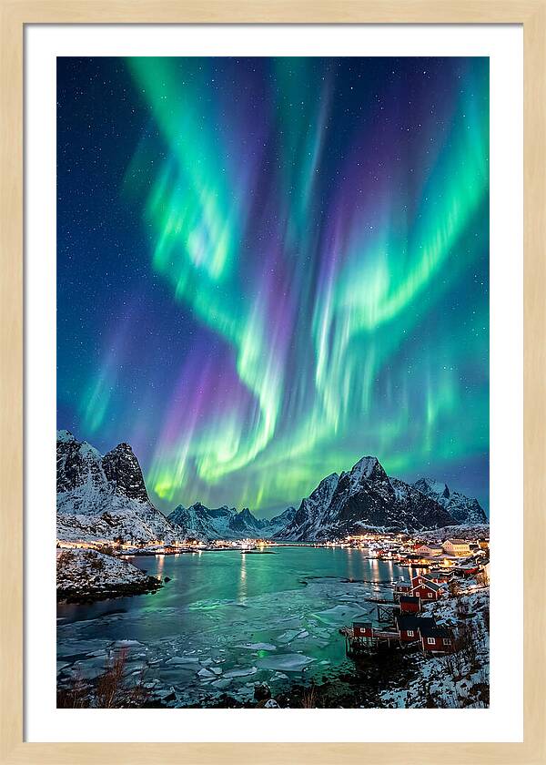 Aurora Over Lofoten Islands