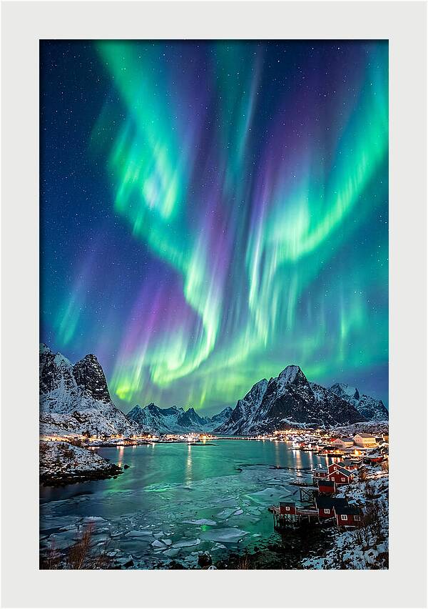 Aurora Over Lofoten Islands