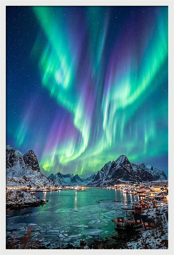 Aurora Over Lofoten Islands