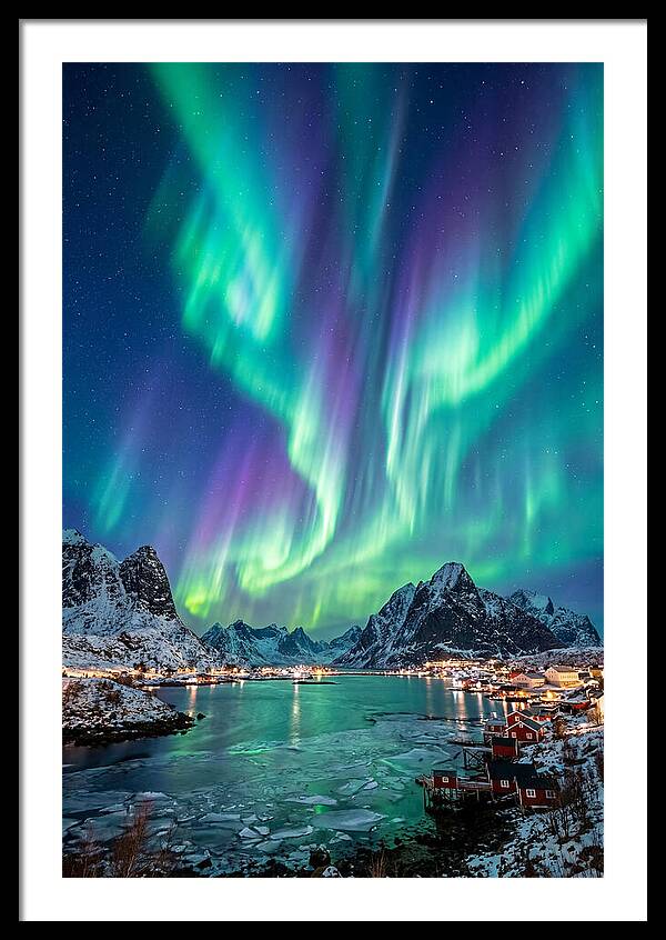 Aurora Over Lofoten Islands