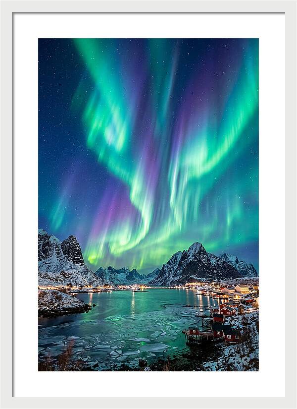 Aurora Over Lofoten Islands