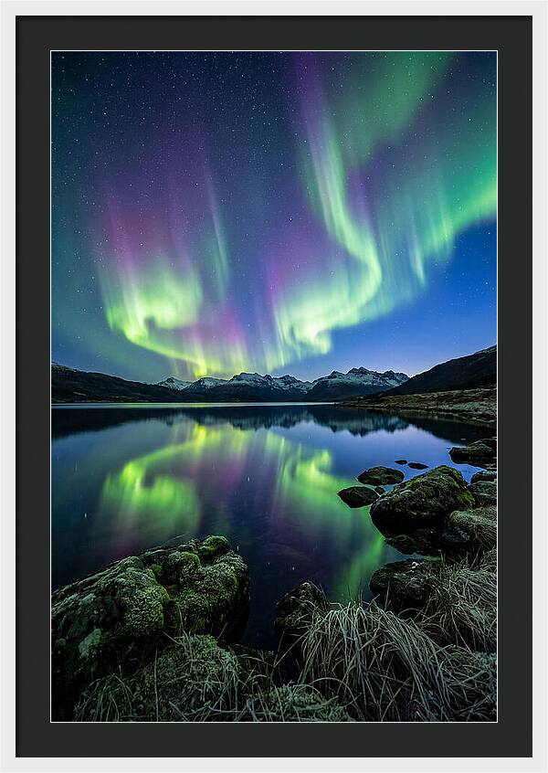 Aurora Over Tranquil Waters