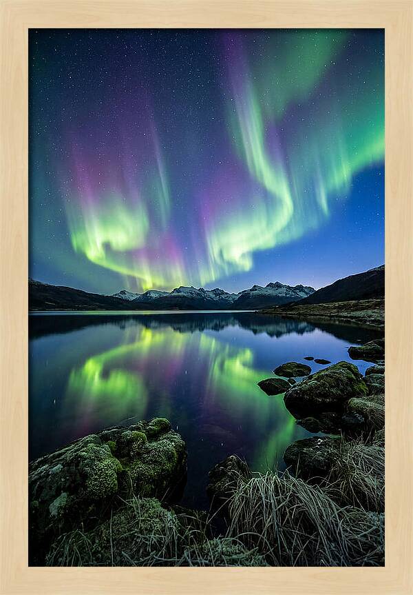 Aurora Over Tranquil Waters