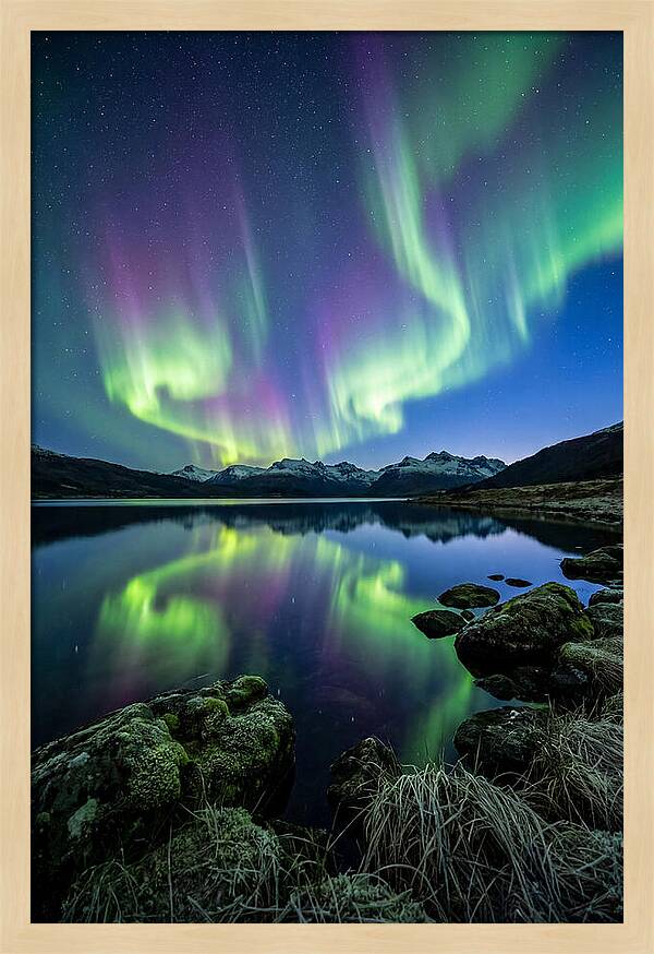 Aurora Over Tranquil Waters