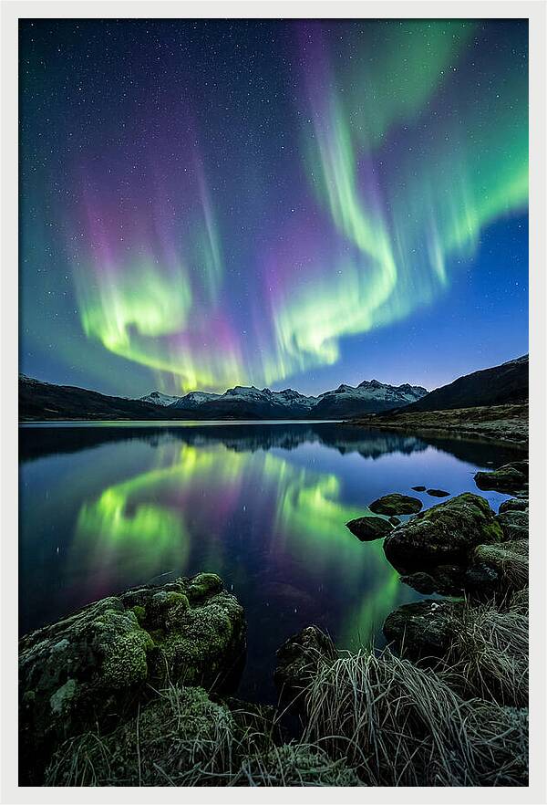 Aurora Over Tranquil Waters