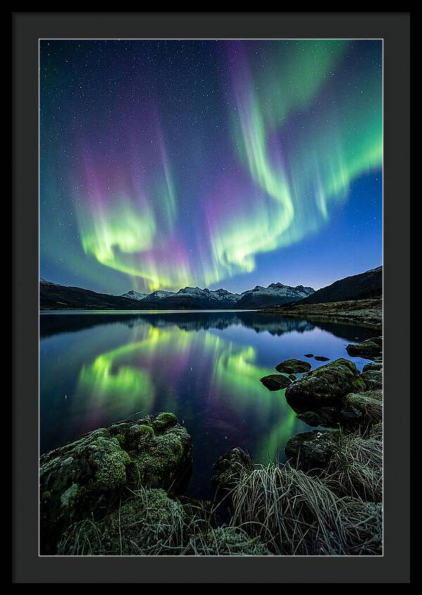 Aurora Over Tranquil Waters