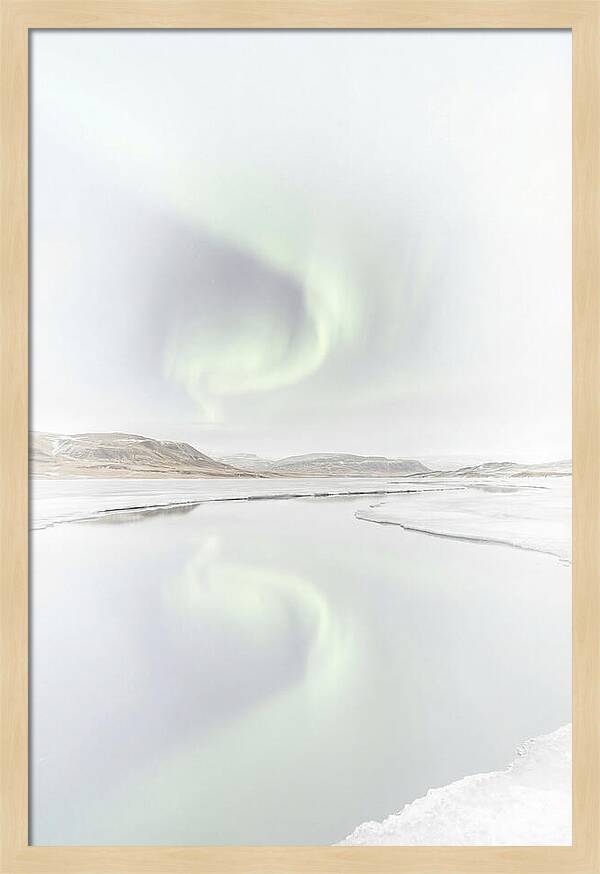 Aurora Reflected In Glassy Calm