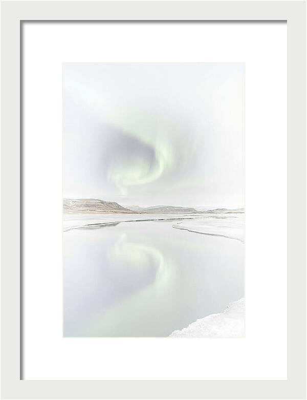 Aurora Reflected In Glassy Calm