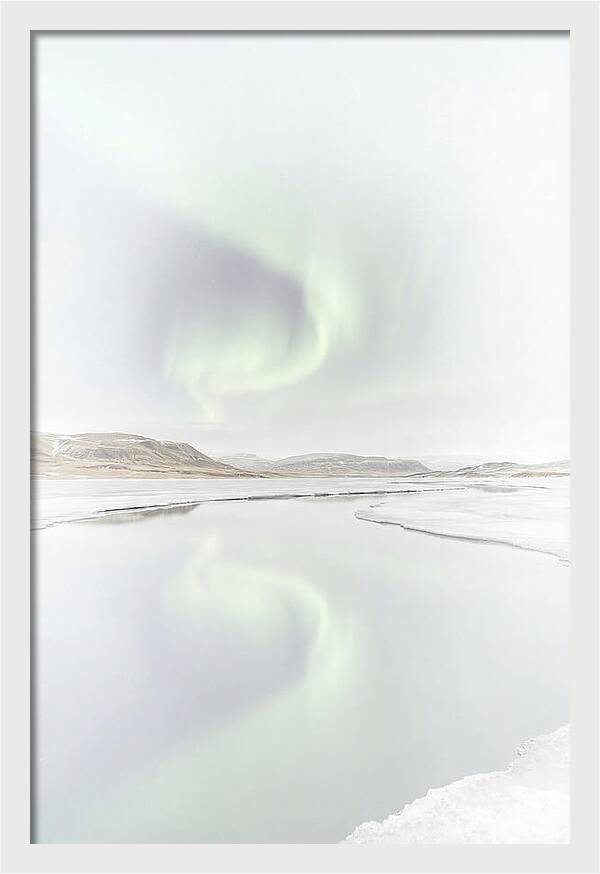 Aurora Reflected In Glassy Calm
