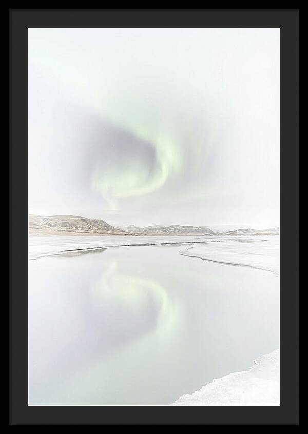 Aurora Reflected In Glassy Calm