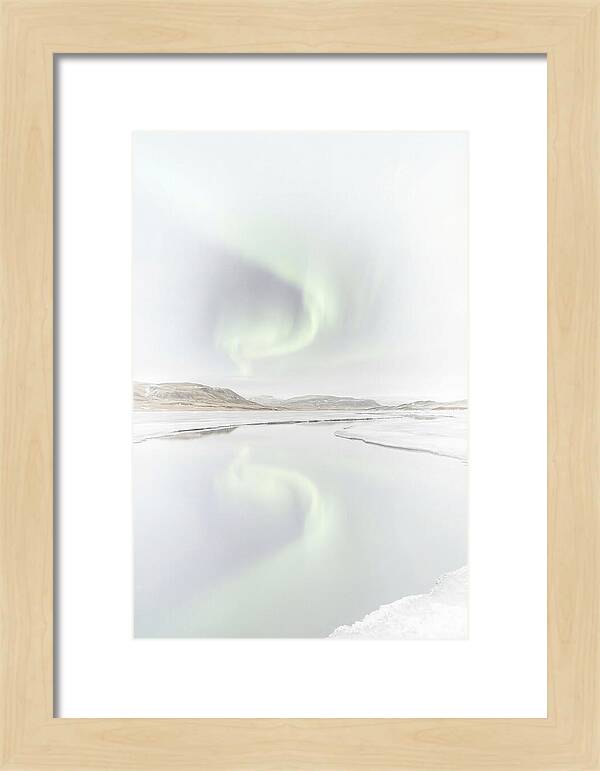 Aurora Reflected In Glassy Calm