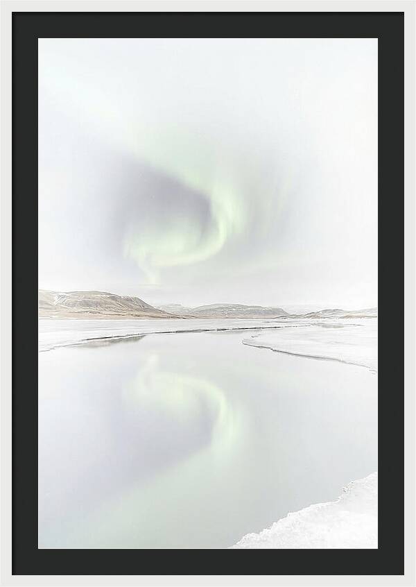 Aurora Reflected In Glassy Calm