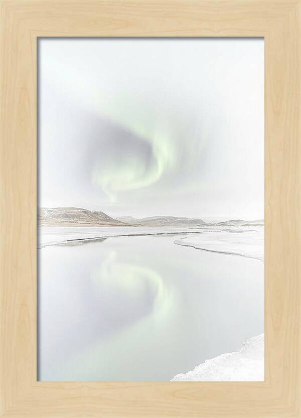 Aurora Reflected In Glassy Calm