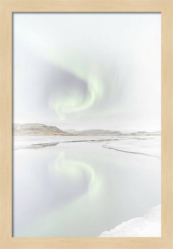 Aurora Reflected In Glassy Calm
