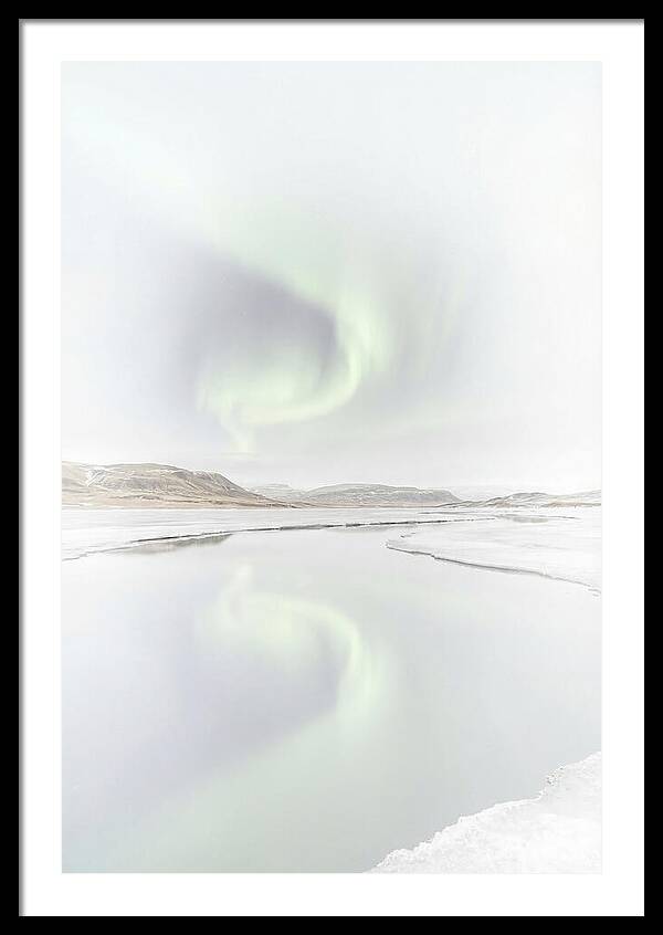Aurora Reflected In Glassy Calm