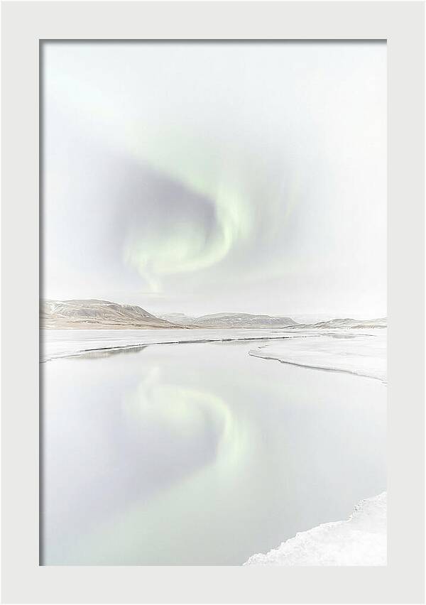 Aurora Reflected In Glassy Calm
