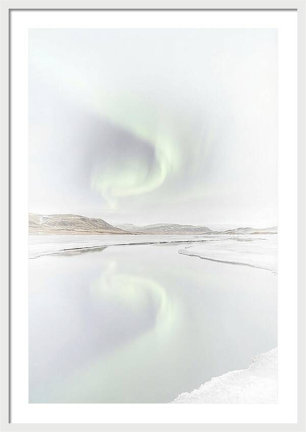 Aurora Reflected In Glassy Calm