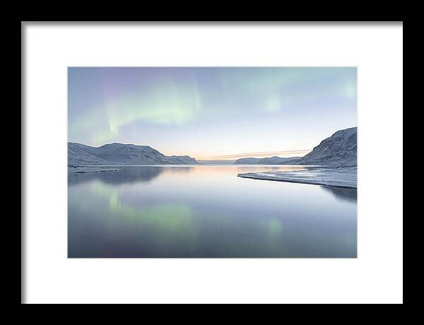 Aurora Reflected In Still Waters