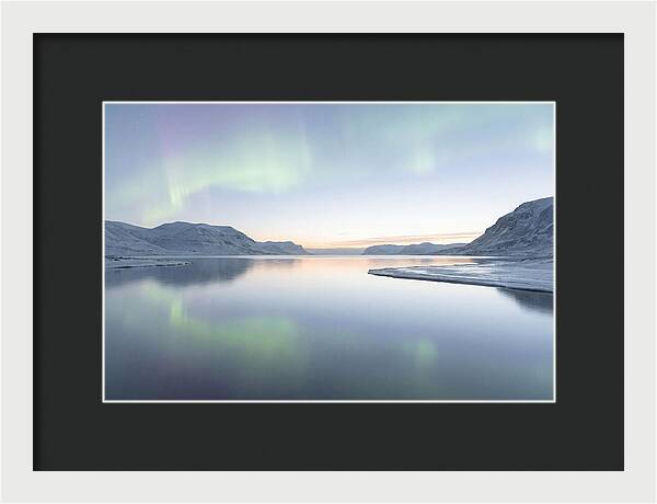Aurora Reflected In Still Waters