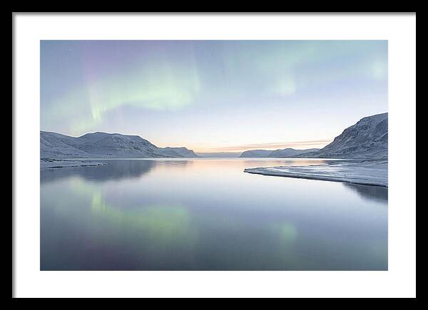 Aurora Reflected In Still Waters