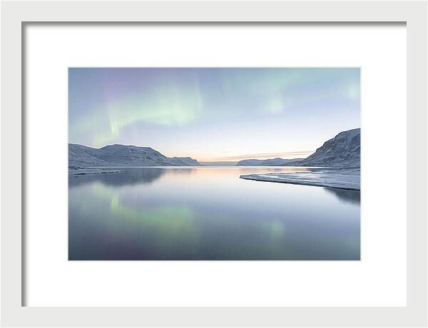 Aurora Reflected In Still Waters