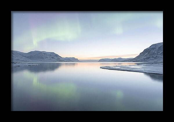 Aurora Reflected In Still Waters