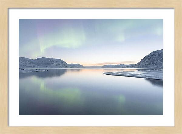 Aurora Reflected In Still Waters