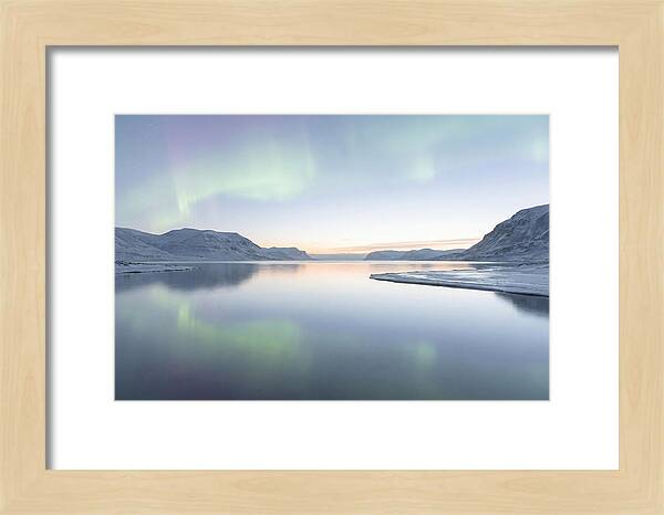 Aurora Reflected In Still Waters