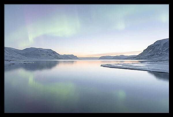 Aurora Reflected In Still Waters