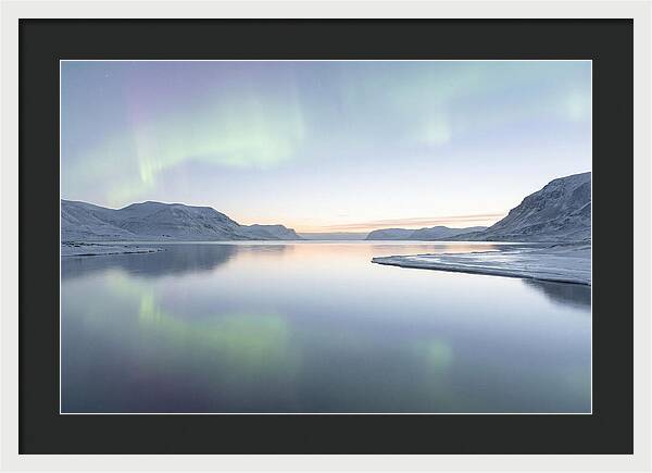Aurora Reflected In Still Waters