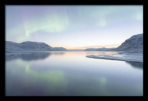 Aurora Reflected In Still Waters