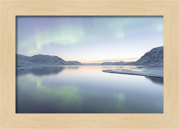 Aurora Reflected In Still Waters