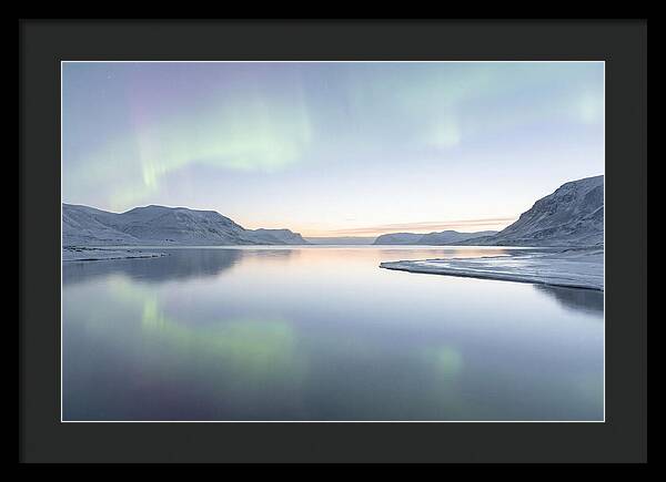 Aurora Reflected In Still Waters
